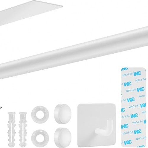 2nd Gen Paper Towel Holder Under Cabinet No Drilling, [More Sturdy] Self Adhesive or Drilling Paper Towel Holder Wall Mount for Kitchen, RV, [Fit Mega Paper Towel Roll] SUS304 Stainless Steel