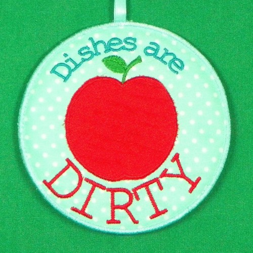 ITH FSA Chenille Dishwasher Tags  [5x7] #  10503